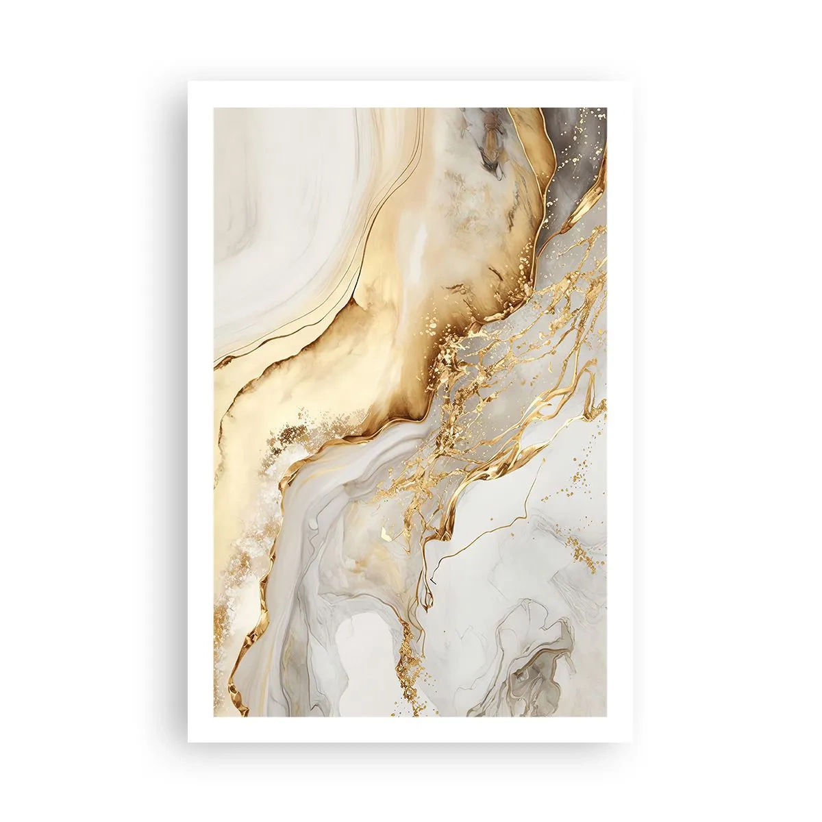 Poster - Abstraktion: Schönheit und Güte - 61x91 cm