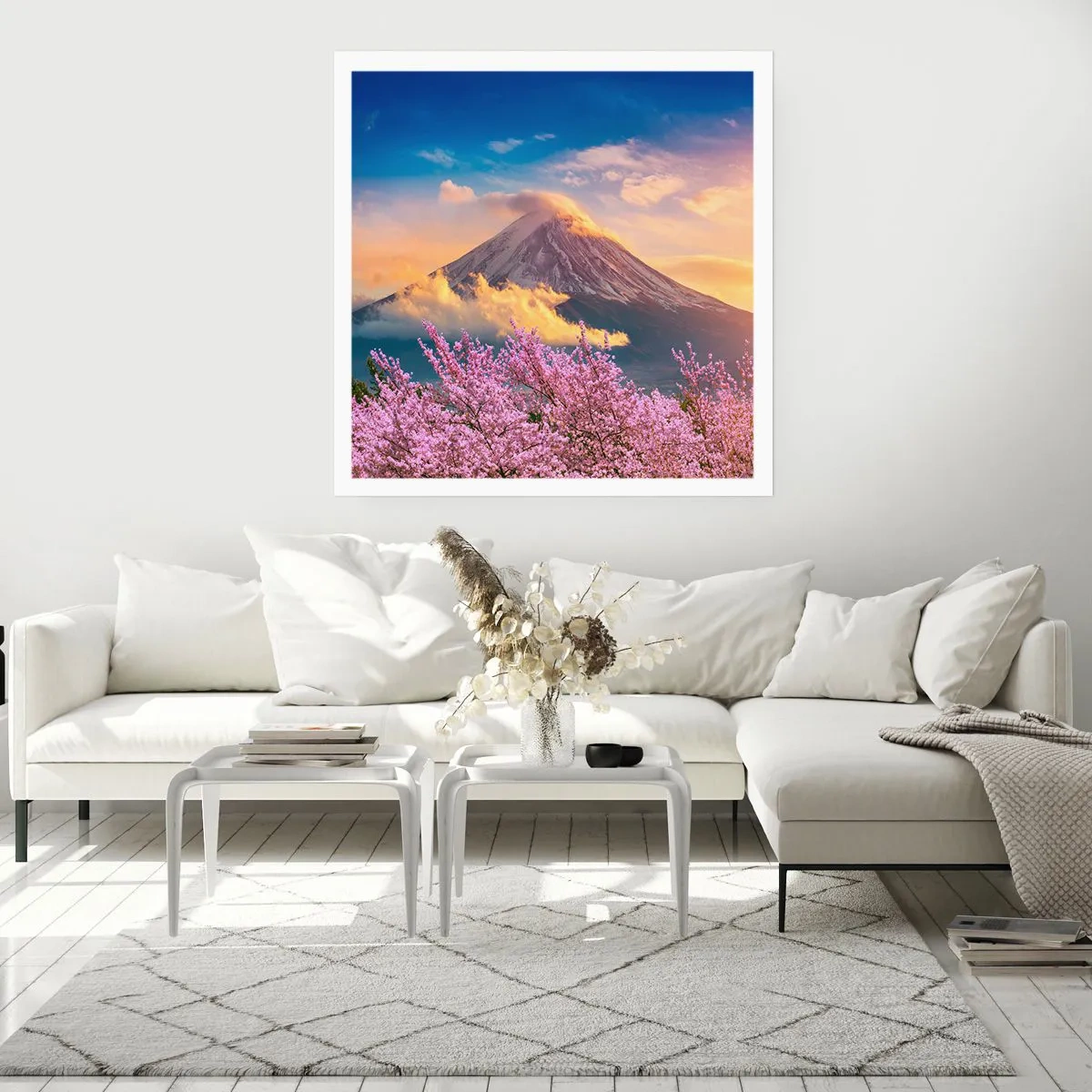 Poster - Japanische Heiligkeit - 30x30 cm