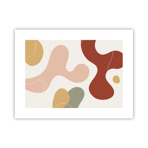 Poster - Kringel oder Schnörkel? - 40x30 cm