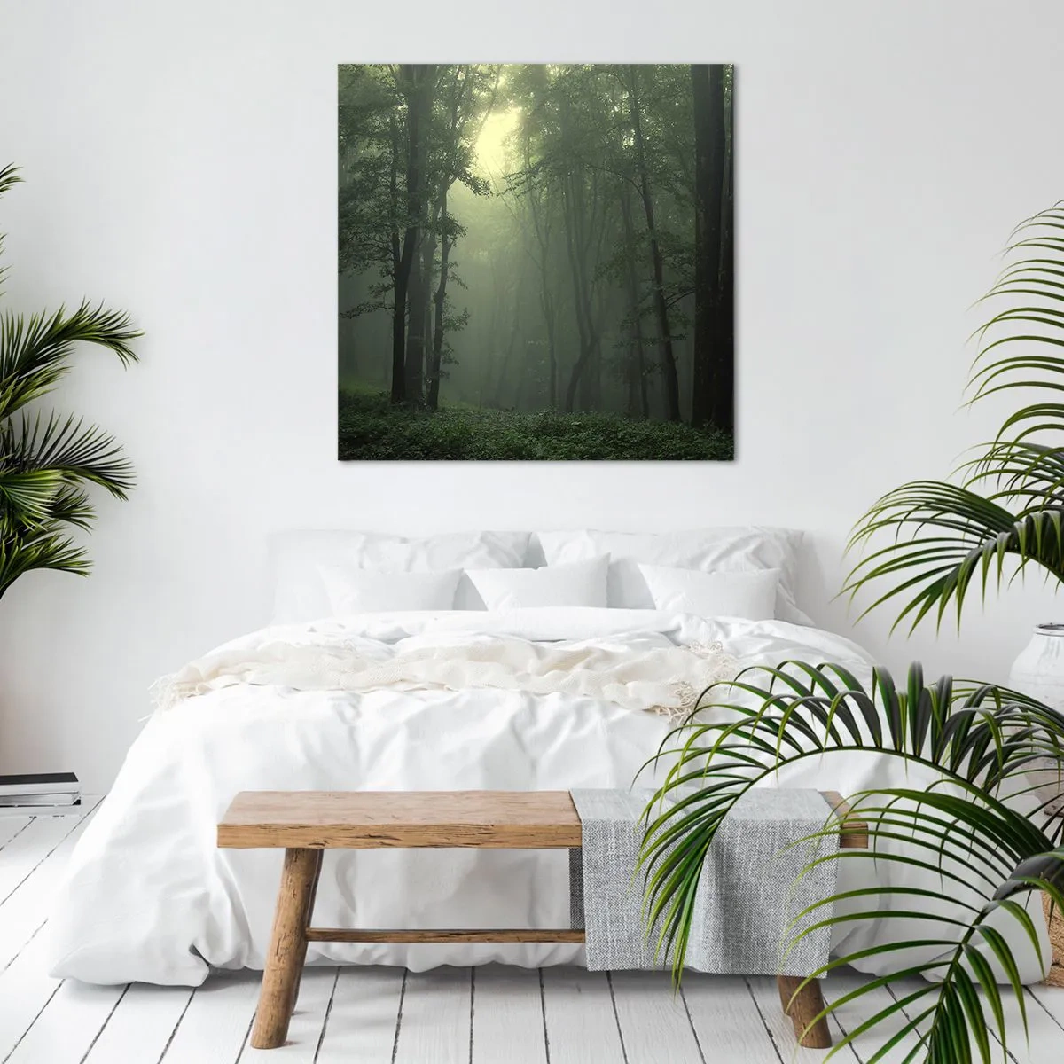 Bild auf Leinwand - Leinwandbild - Bevor er aufwacht - 30x30 cm