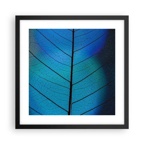 Poster in einem schwarzem Rahmen - Komplizierte Konstruktion - 40x40 cm