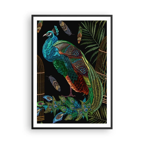 Poster in einem schwarzem Rahmen - In königlichen Gewändern - 70x100 cm