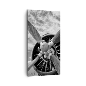 Bild auf Leinwand - Leinwandbild - Eroberer der Lüfte - 55x100 cm