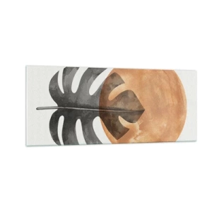 Glasbild - Bild auf glas - Immer die Sonne - 100x40 cm