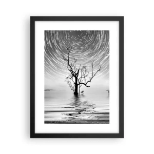 Poster in einem schwarzem Rahmen - Eine Sinfonie der Natur - 30x40 cm