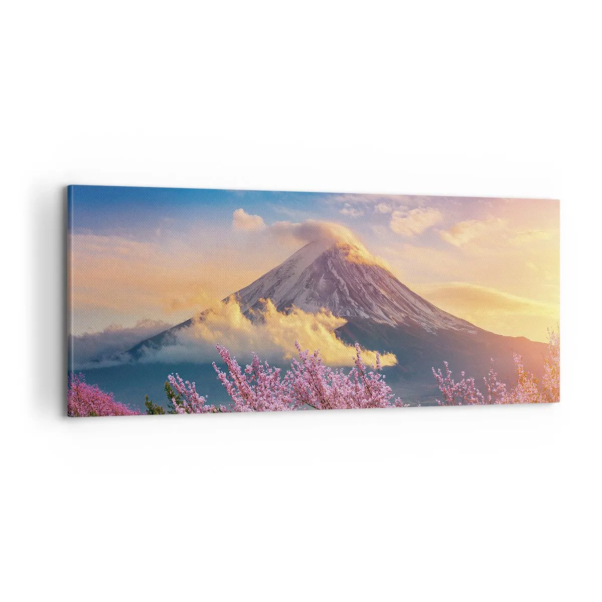 Bild auf Leinwand - Leinwandbild - Japanische Heiligkeit - 100x40 cm