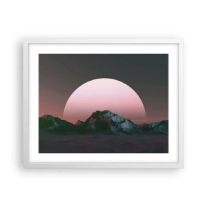 Poster in einem weißen Rahmen - In einer Nachbargalaxie - 50x40 cm