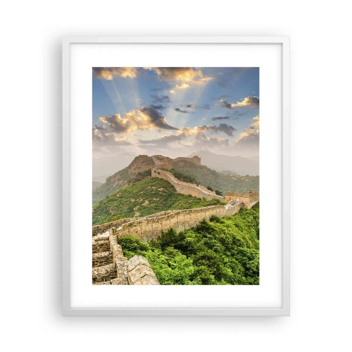 Poster in einem weißen Rahmen - Ewige Größe - 40x50 cm