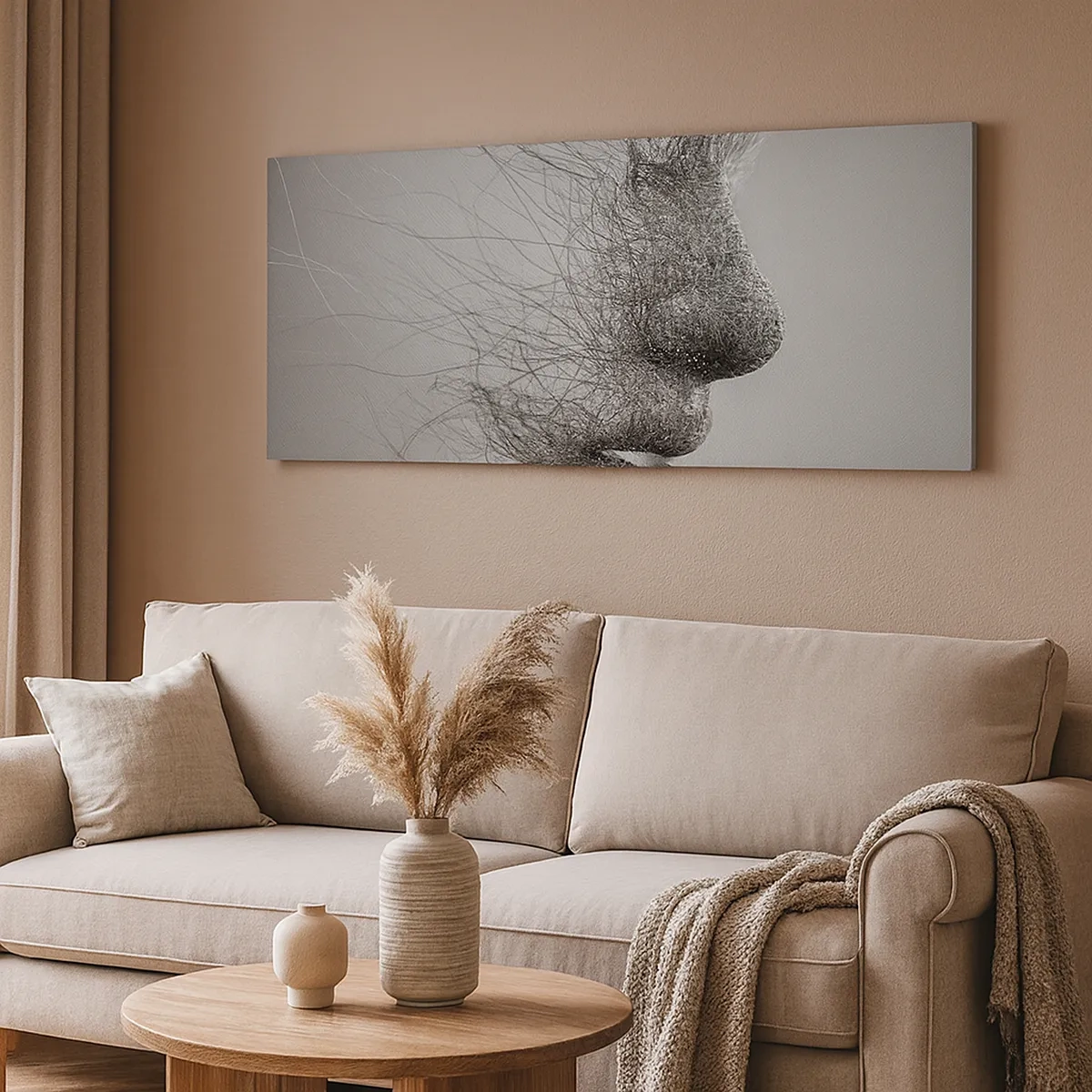 Bild auf Leinwand - Leinwandbild - Der Geist des Windes - 30x30 cm