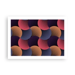 Poster - Im kreisenden Rhythmus - 70x50 cm