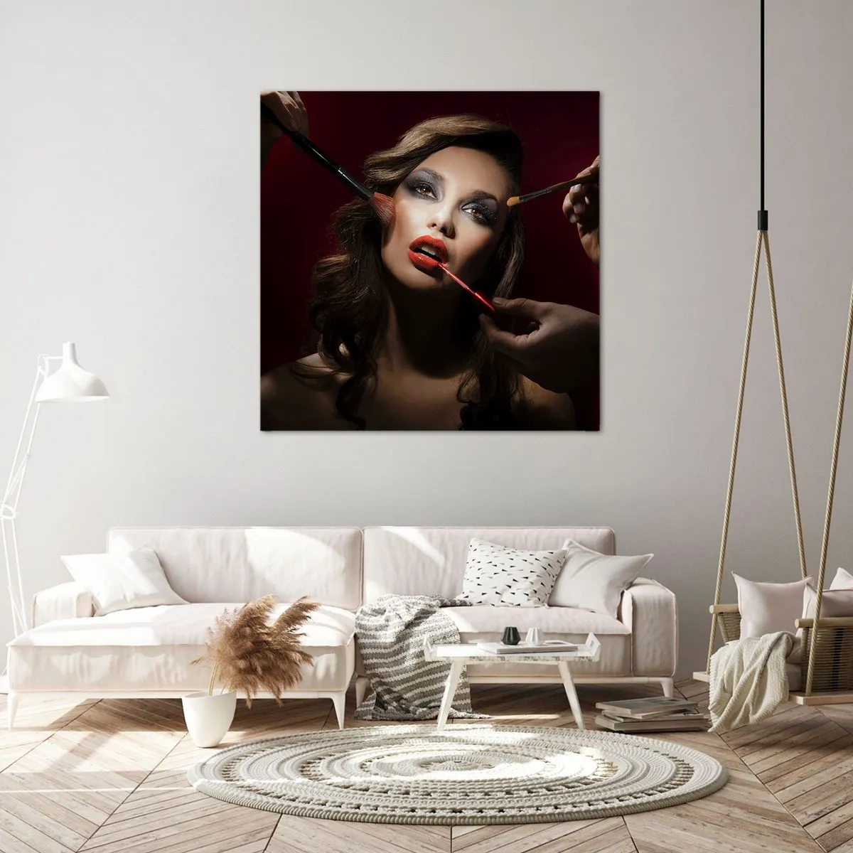 Bild auf Leinwand - Leinwandbild - Verträumt schön - 40x40 cm