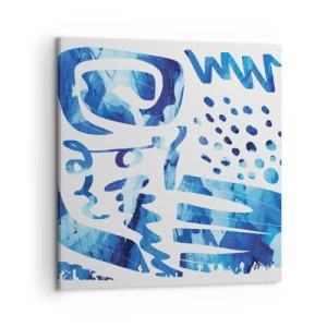 Bild auf Leinwand - Leinwandbild - Zurück zu den Wurzeln - 50x50 cm