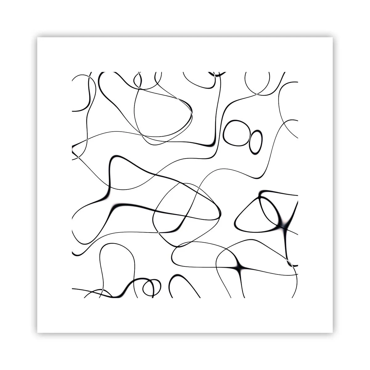 Poster - Lebenswege, Wechselfälle - 30x30 cm