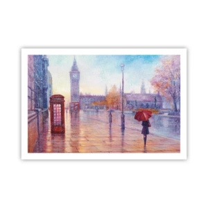 Poster - Londoner Herbsttag - 91x61 cm