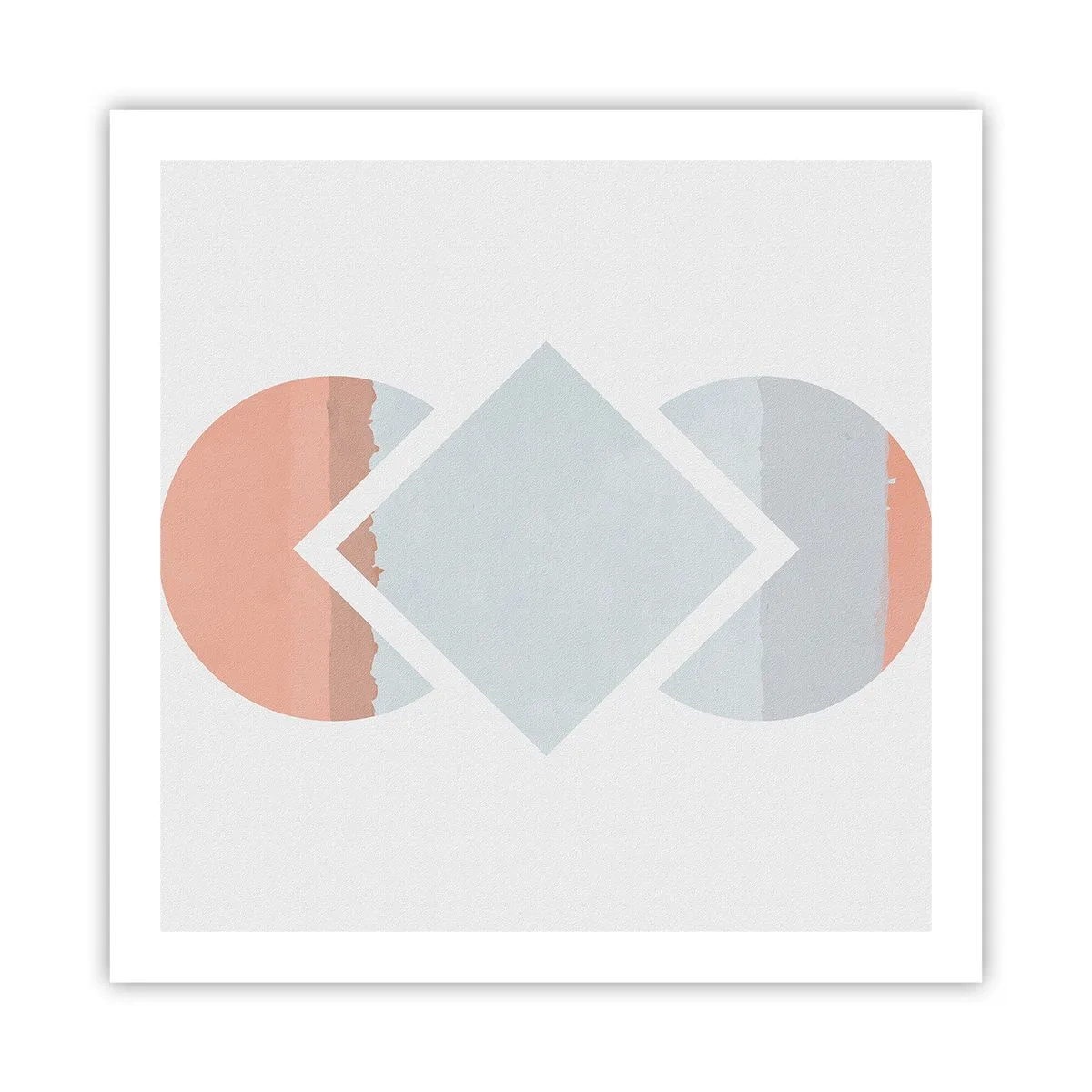 Poster - Die Situation ist klar - 60x60 cm