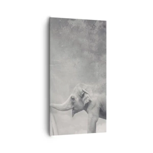 Bild auf Leinwand - Leinwandbild - Enthülle das Geheimnis - 65x120 cm