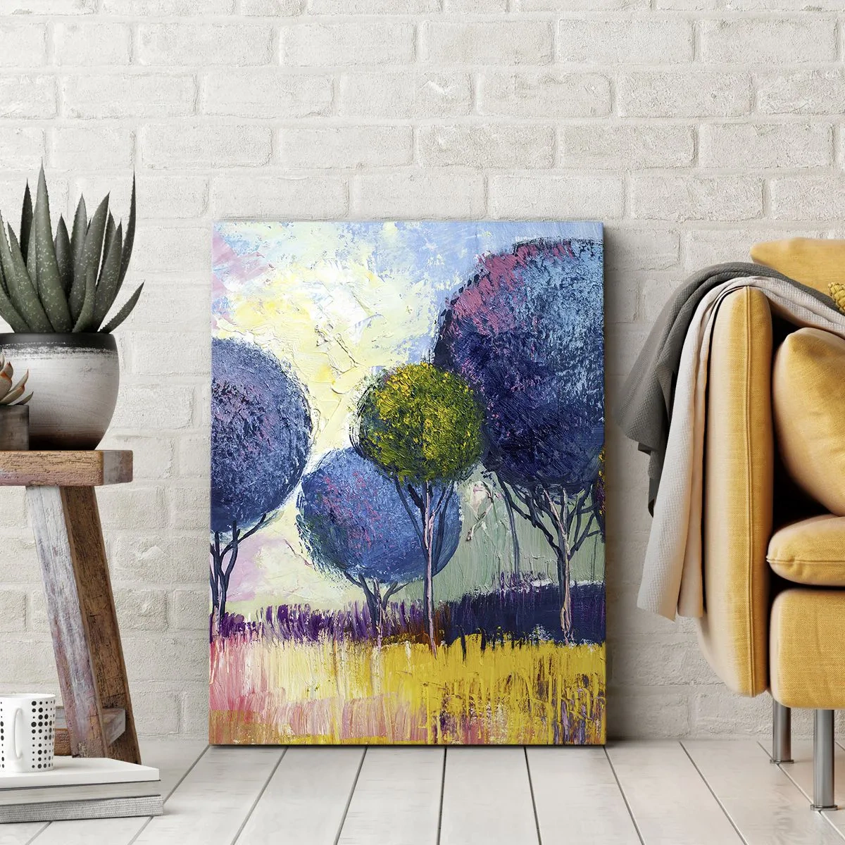 Bild auf Leinwand - Leinwandbild - Kugel - die Form des Ideals - 55x100 cm