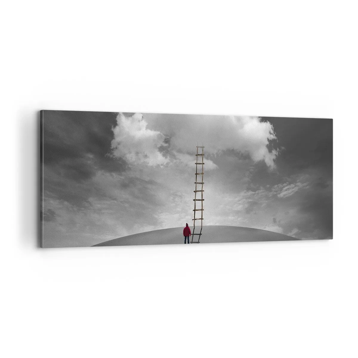Bild auf Leinwand - Leinwandbild - Alles ist möglich - 100x40 cm