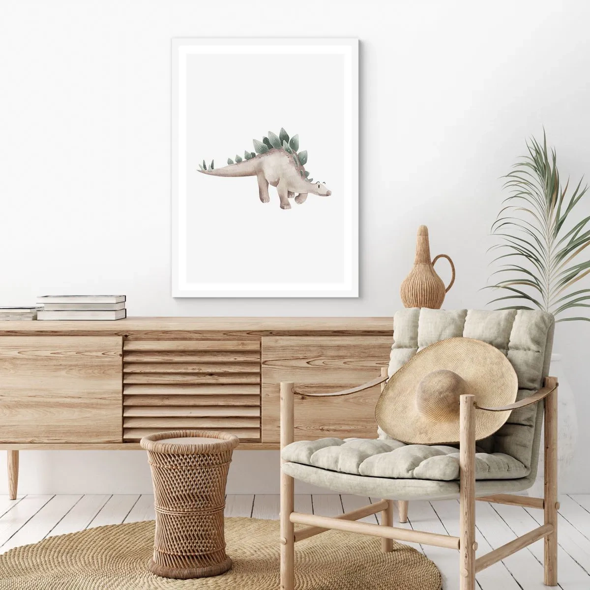 Poster in einem weißen Rahmen - Euer Freund - 30x40 cm