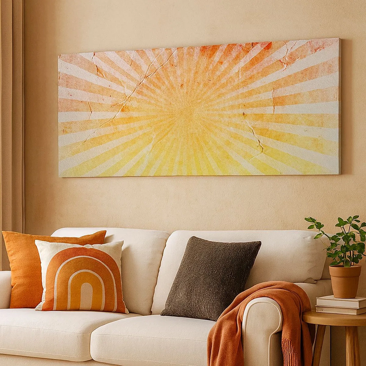 Bild auf Leinwand - Leinwandbild - Sonnenaufgänge und Sonnenuntergänge - 100x40 cm