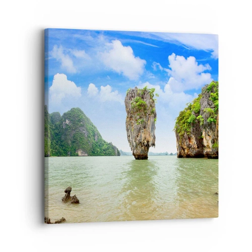 Bild auf Leinwand - Leinwandbild - Felsige Wunder der Natur - 30x30 cm