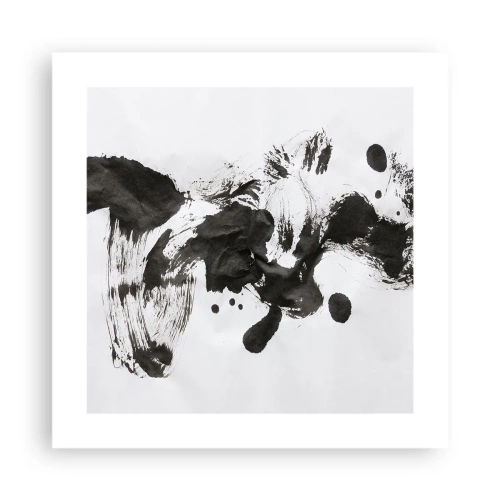 Poster - Obwohl das Wahnsinn ist, steckt darin eine Methode? - 40x40 cm