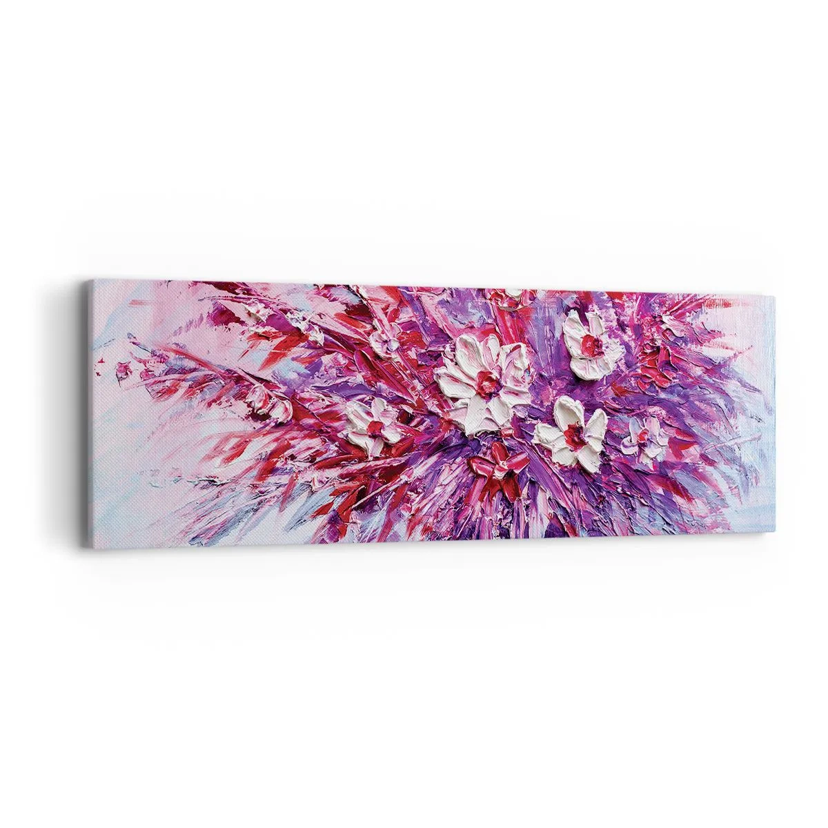 Bild auf Leinwand - Leinwandbild - Unschuld und Leidenschaft - 90x30 cm