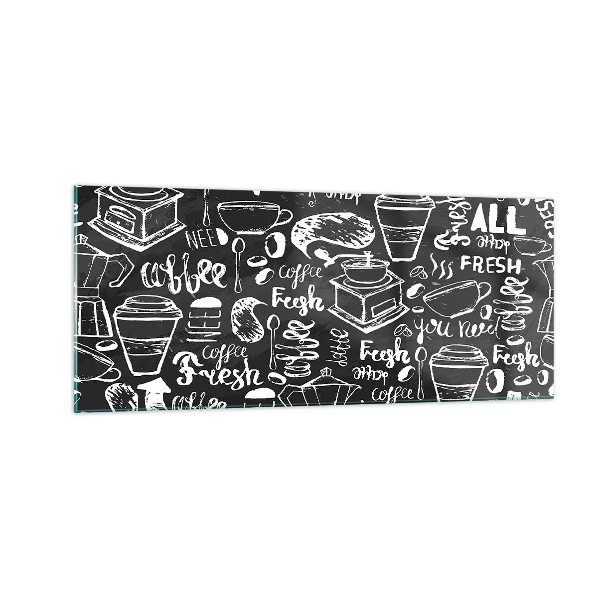 Glasbild - Bild auf glas - Alles was Sie brauchen ist… - 100x40 cm