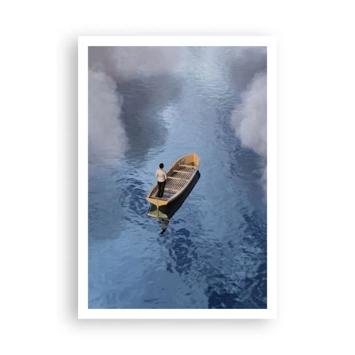 Poster - Leben – Reise – unbekannt - 70x100 cm