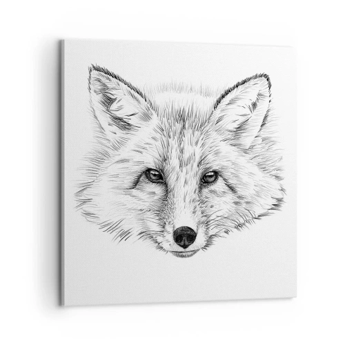 Bild auf Leinwand - Leinwandbild - Können diese Augen lügen? - 60x60 cm