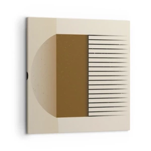 Bild auf Leinwand - Leinwandbild - Verschiedene Staaten - 50x50 cm