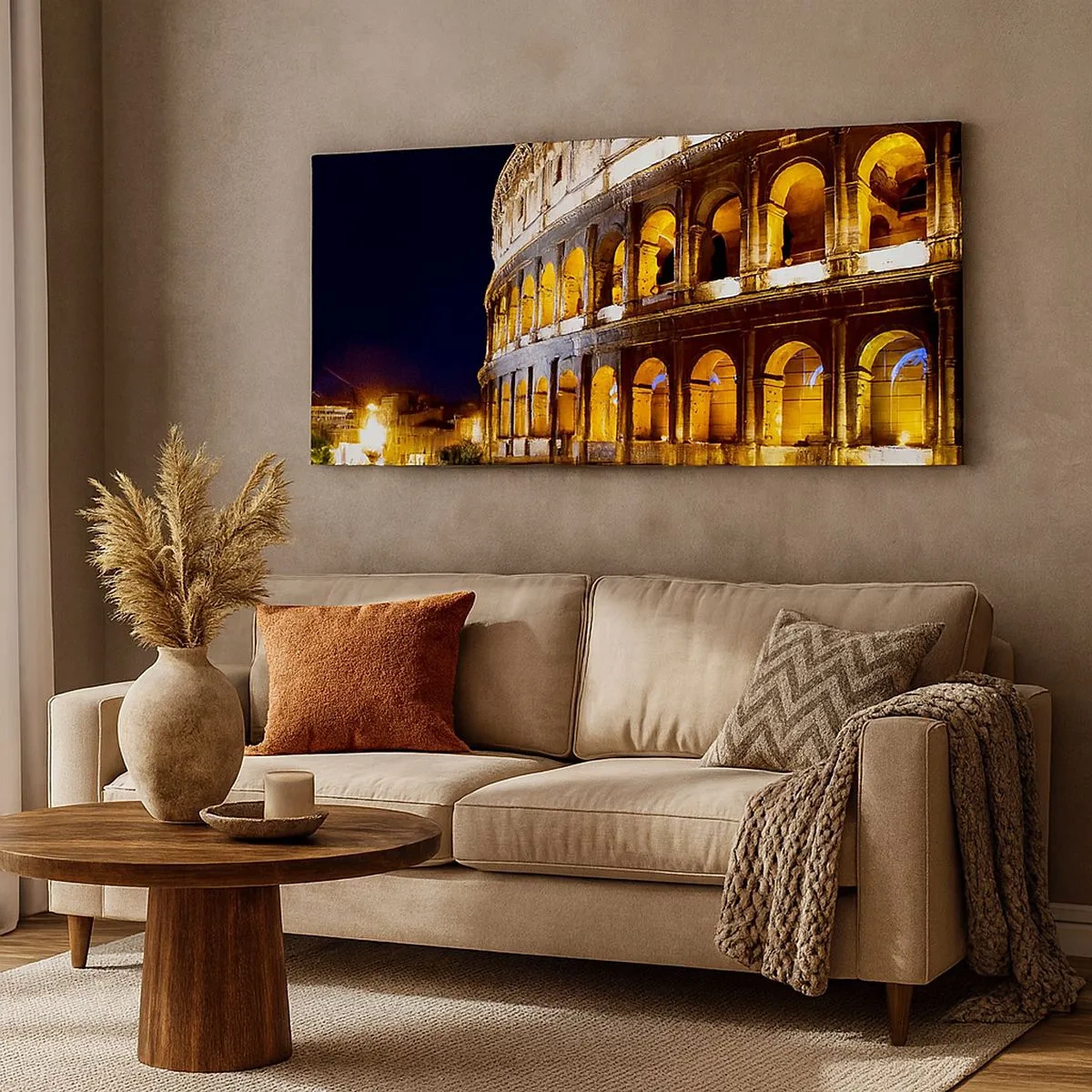 Bild auf Leinwand - Leinwandbild - Es ist Zeit, die Spiele zu beginnen - 100x40 cm