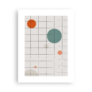 Poster - Gefangen. Wir oder sie? - 30x40 cm