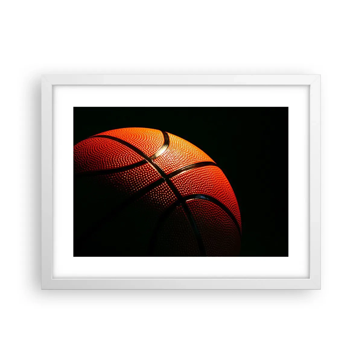 Poster in einem weißen Rahmen - Schön wie ein Planet - 40x30 cm