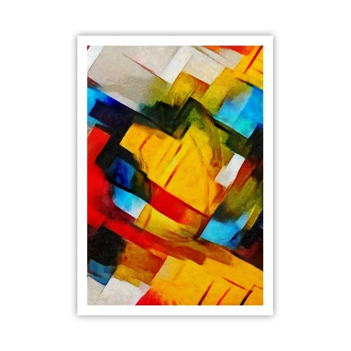 Poster - Ein bunter Interleaver - 70x100 cm