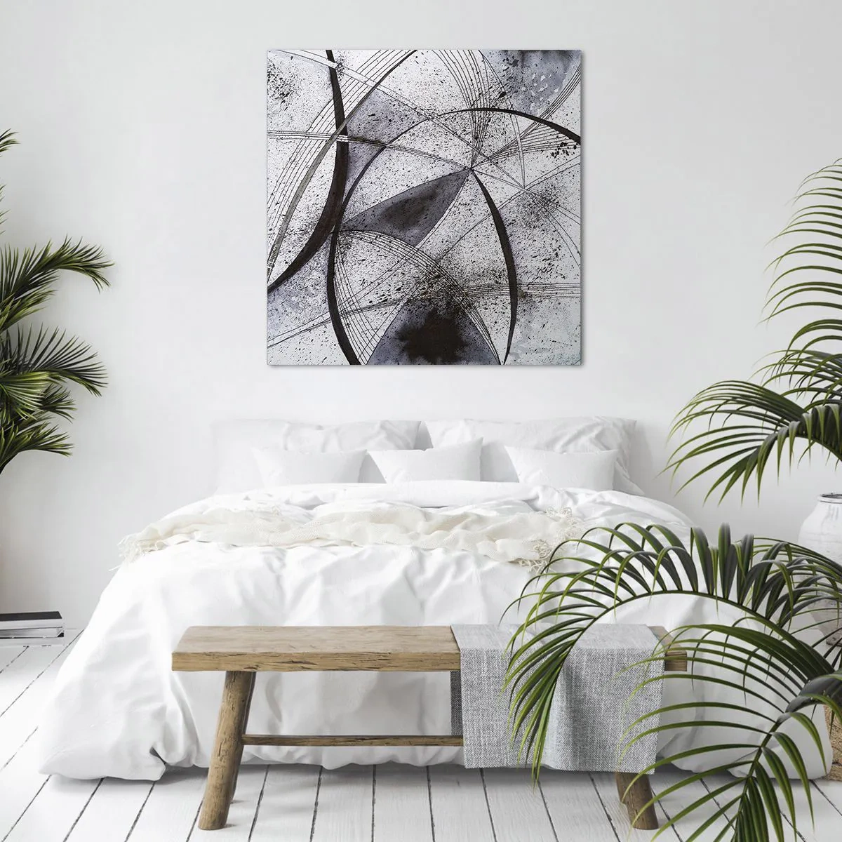 Bild auf Leinwand - Leinwandbild - Futuristische Fantasie - 50x50 cm