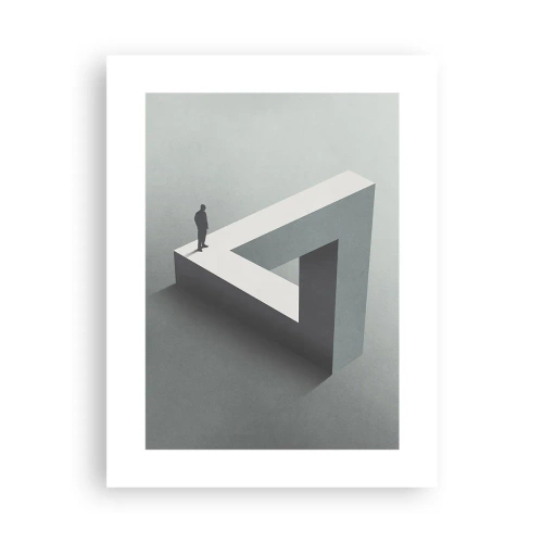 Poster - Es ist also doch möglich - 30x40 cm