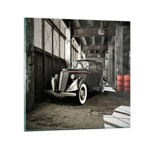 Glasbild - Bild auf glas - Die ewige Eleganz der 1930er Jahre - 30x30 cm