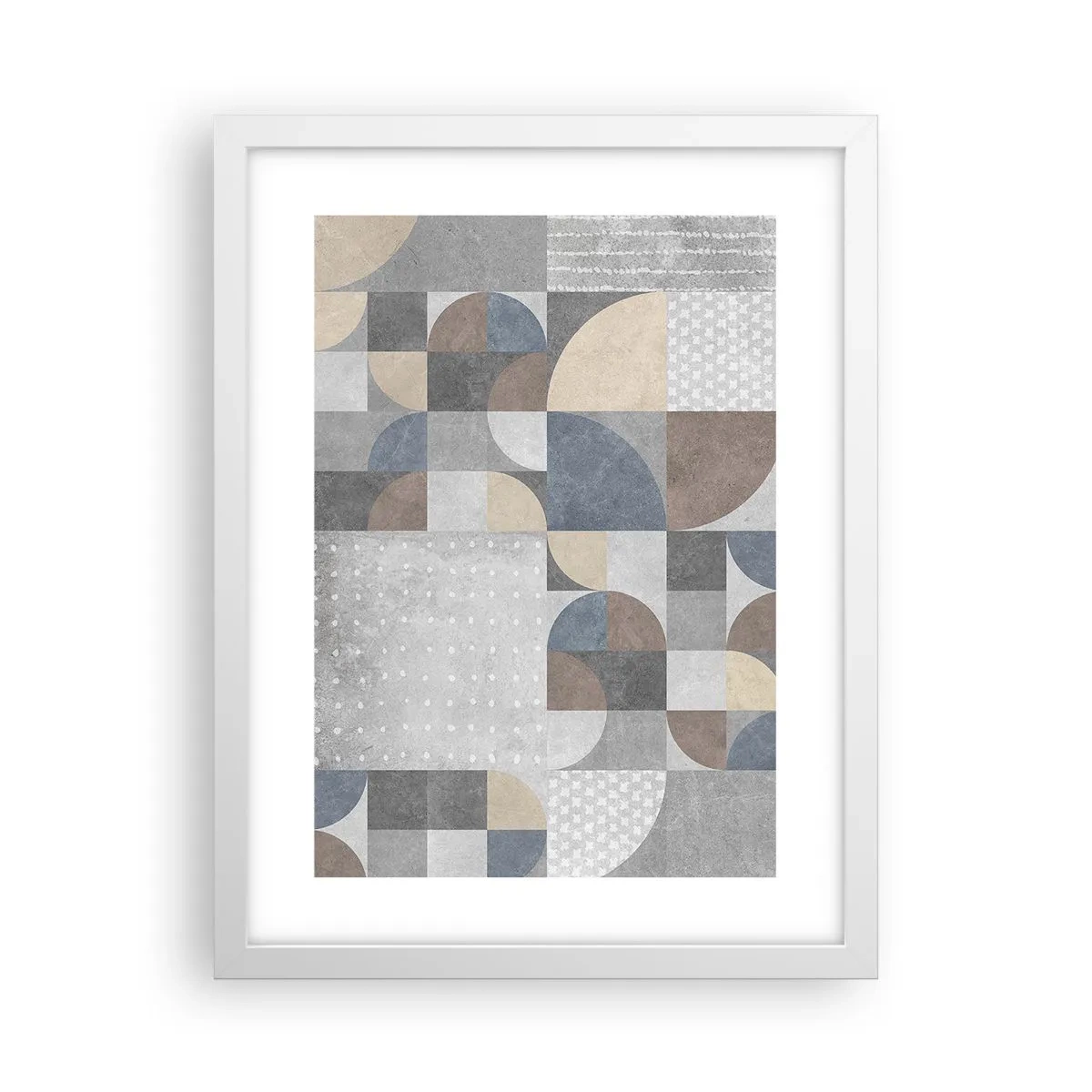 Poster in einem weißen Rahmen - Keramische Fantasie - 30x40 cm