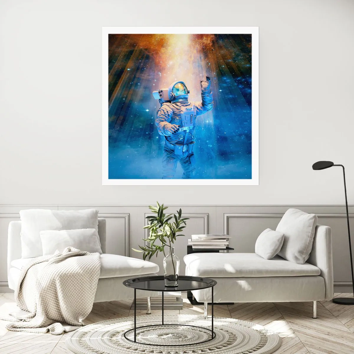 Poster - Endlich am Ende - 60x60 cm