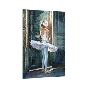 Glasbild - Bild auf glas - Vor der Show - 70x100 cm