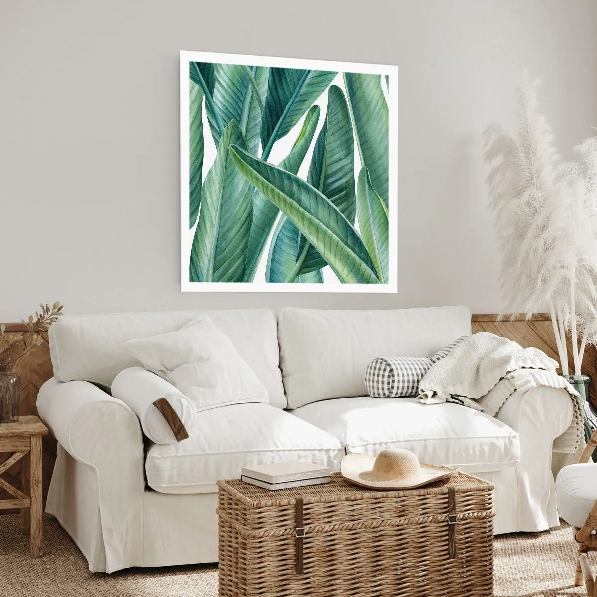 Poster - An und für sich Grün - 30x30 cm