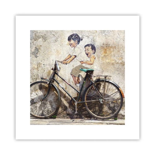 Poster - Richtig oder falsch? - 30x30 cm