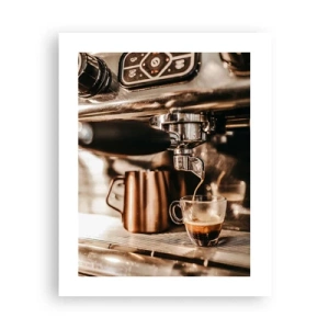 Poster - Kaffeeglanz - 40x50 cm