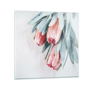 Glasbild - Bild auf glas - Schämen sich für ihre eigene Schönheit - 30x30 cm