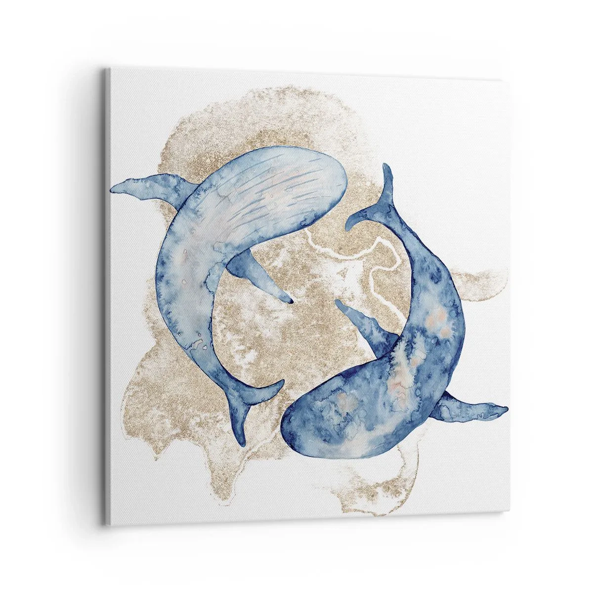 Bild auf Leinwand - Leinwandbild - Freundschaft oder Liebe? - 60x60 cm