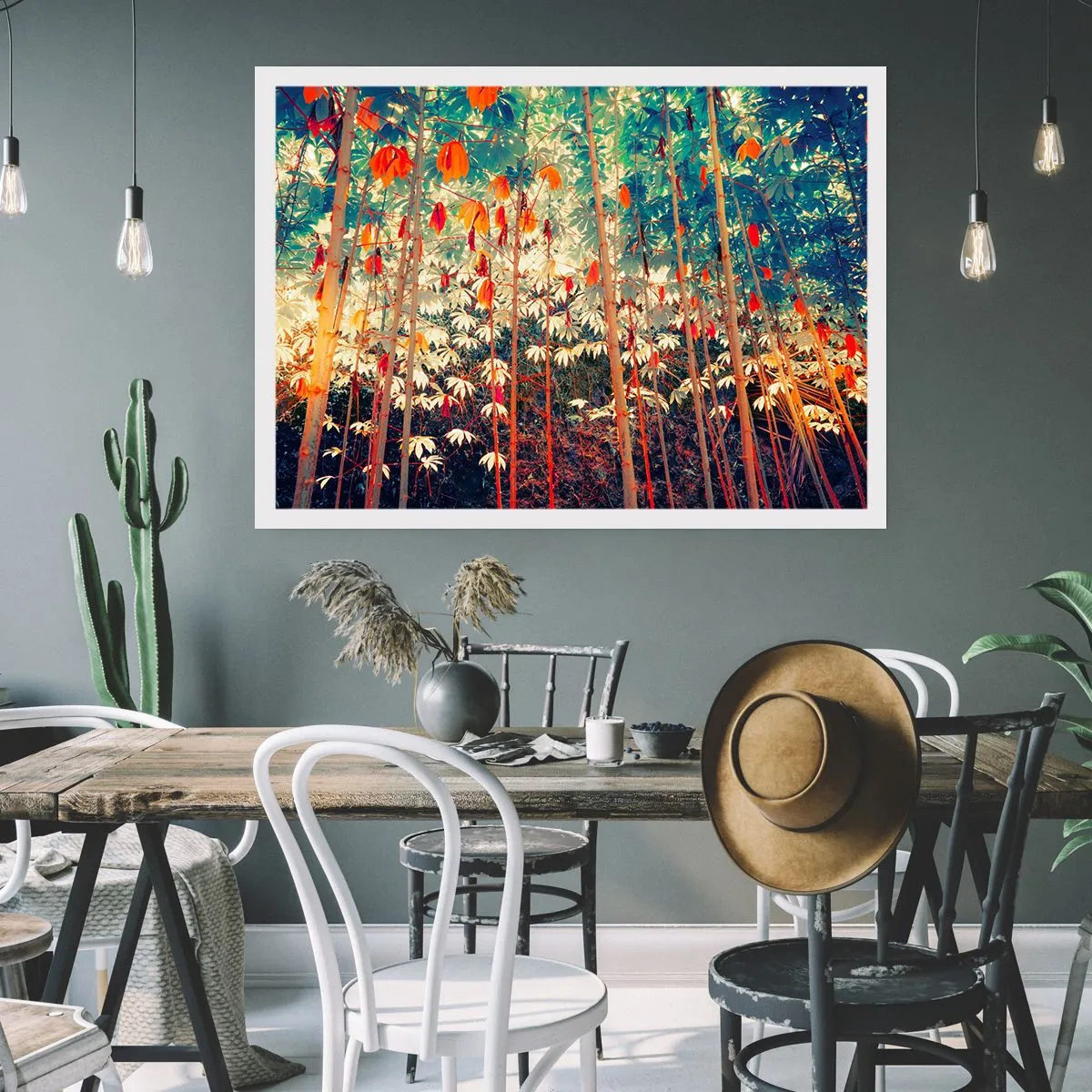 Poster - Das geheime Leben der Blätter - 50x40 cm
