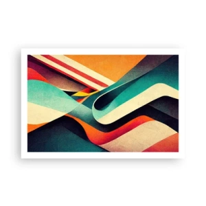 Poster - Intensive Komposition - 91x61 cm