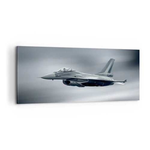 Bild auf Leinwand - Leinwandbild - Wirst du herausfordern? - 100x40 cm