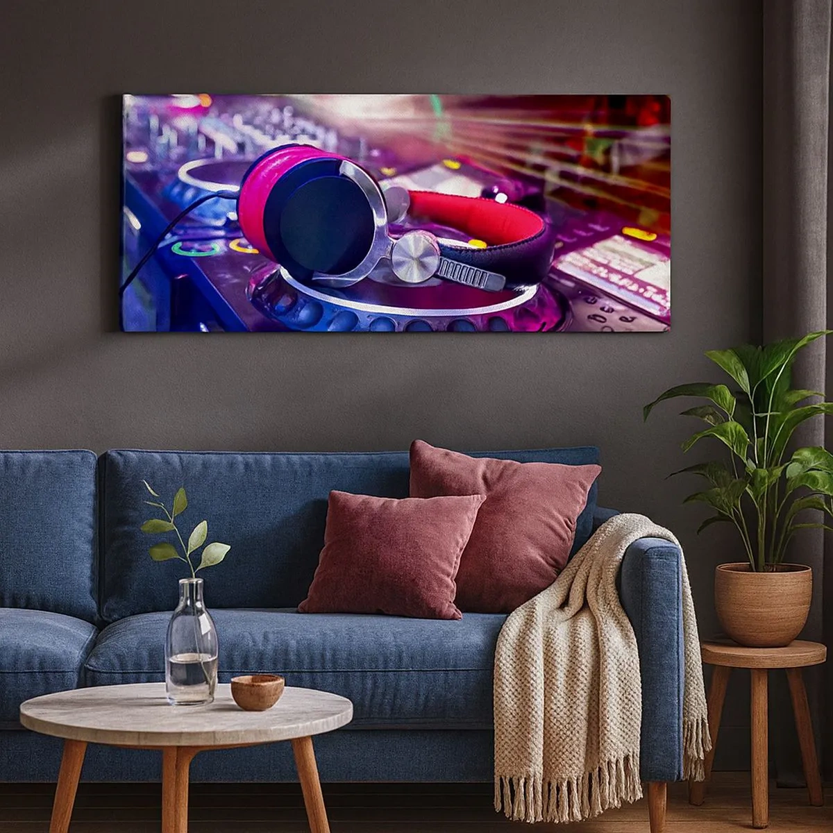 Bild auf Leinwand - Leinwandbild - Es wird, es wird passieren - 100x40 cm